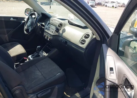 2014 Volkswagen Tiguan S from USA, damaged, VIN WVGAV3AX4EW503372